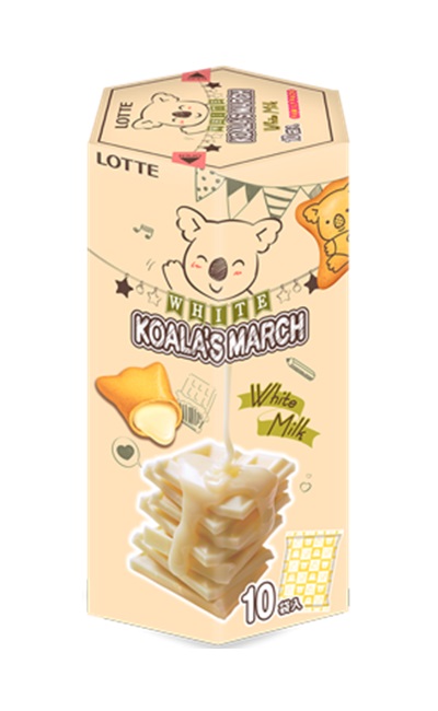 Biscottini Koala's March ripieni gusto cheesecake - Lotte 195g.